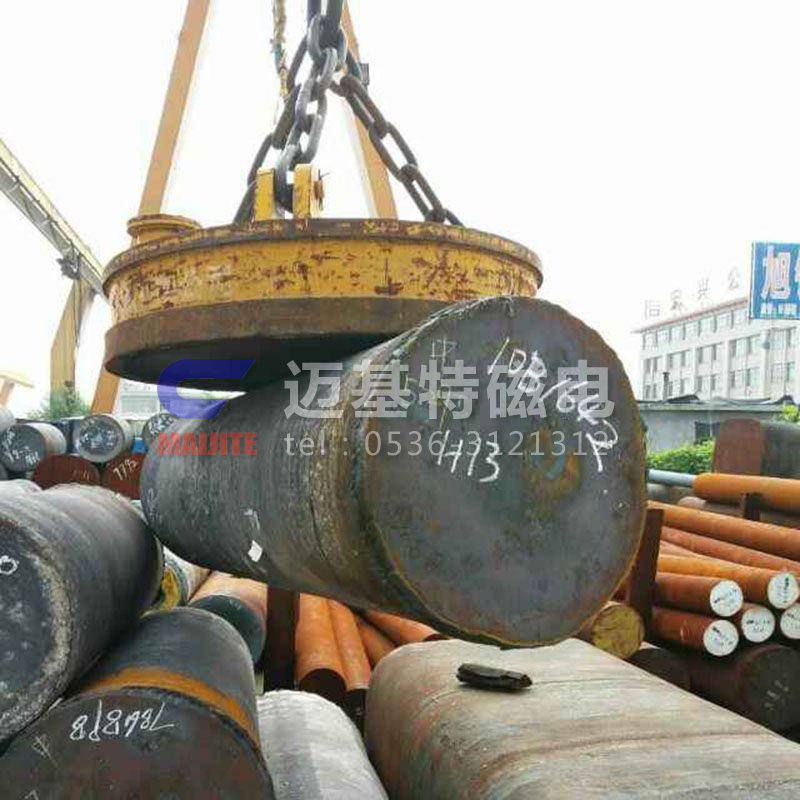 MW03系列吊運鋼坯、板坯用和翻轉(zhuǎn)板坯用起重電磁鐵